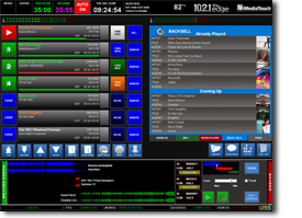 iMediaTouch Library Screen